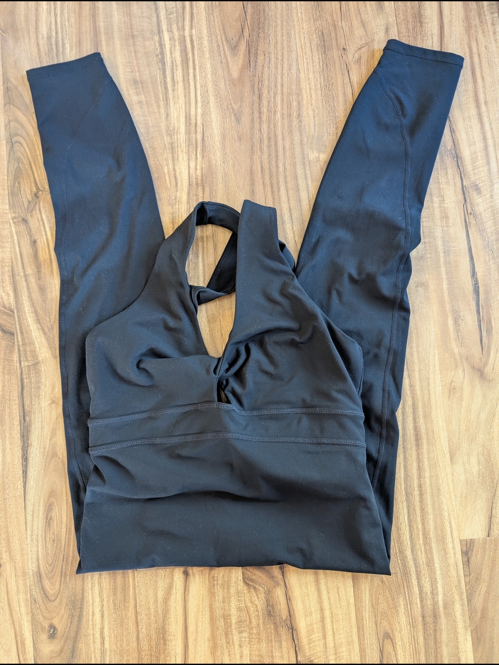 Fabletics Black Cutout Jumpsuit - Picture 3 of 3